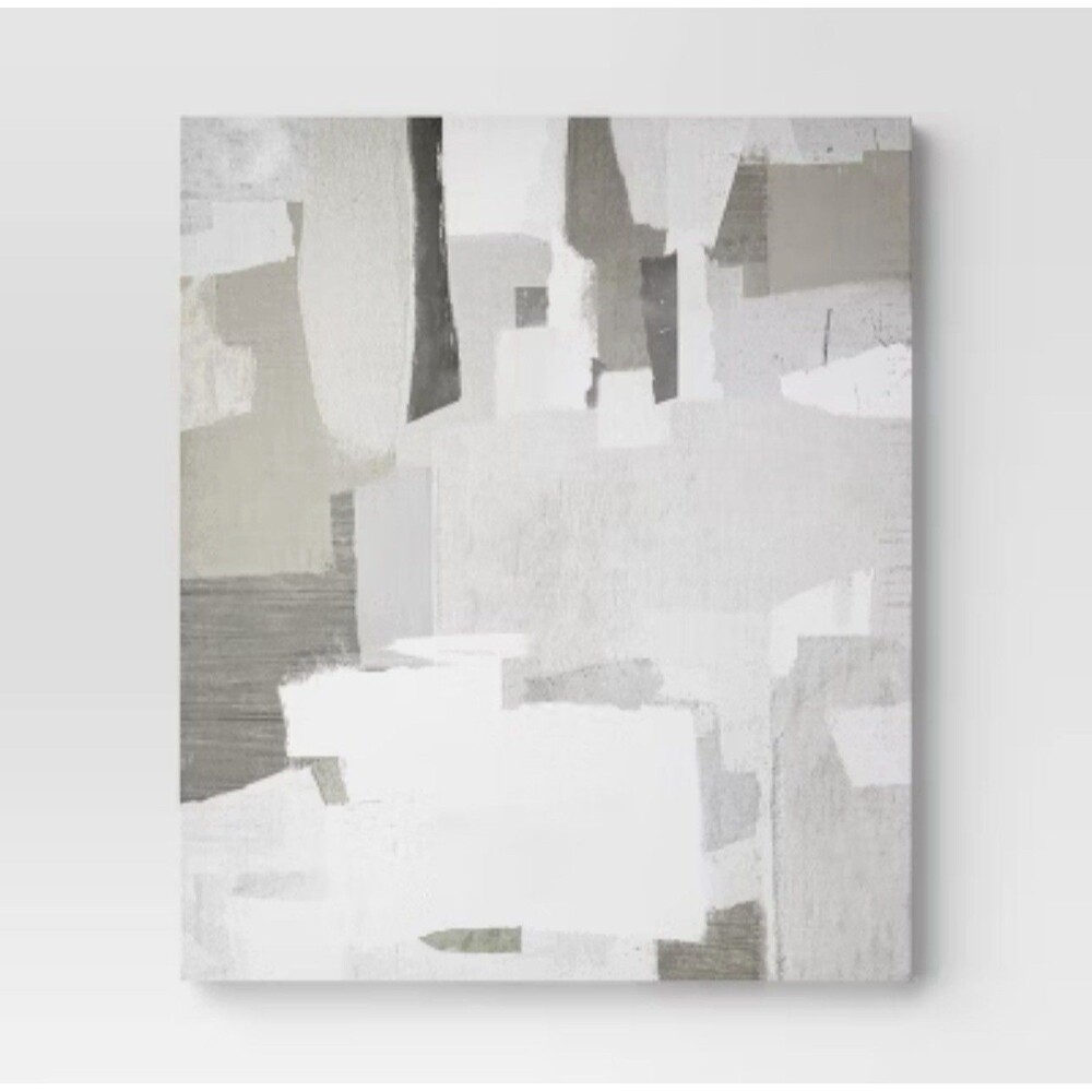 Threshold 36"x30" Abstract Wall Canvas – Unframed
